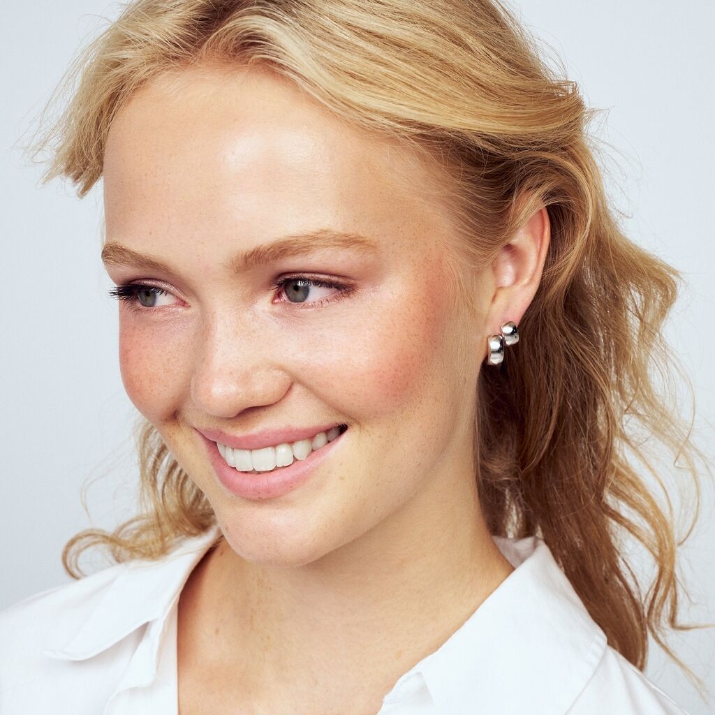 SIF Jakobs Largo hoop earrings