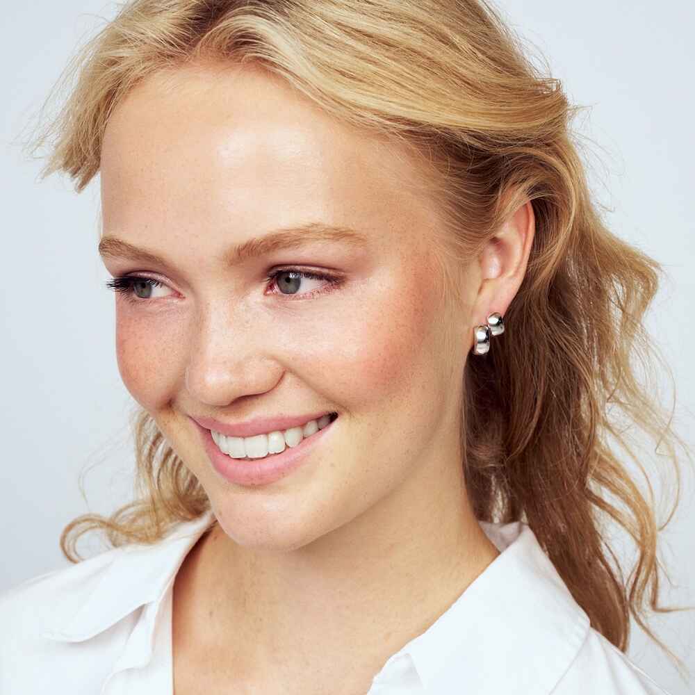 SIF Jakobs Largo hoop earrings