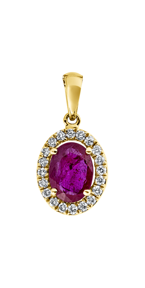 Brogle Classic ruby pendant