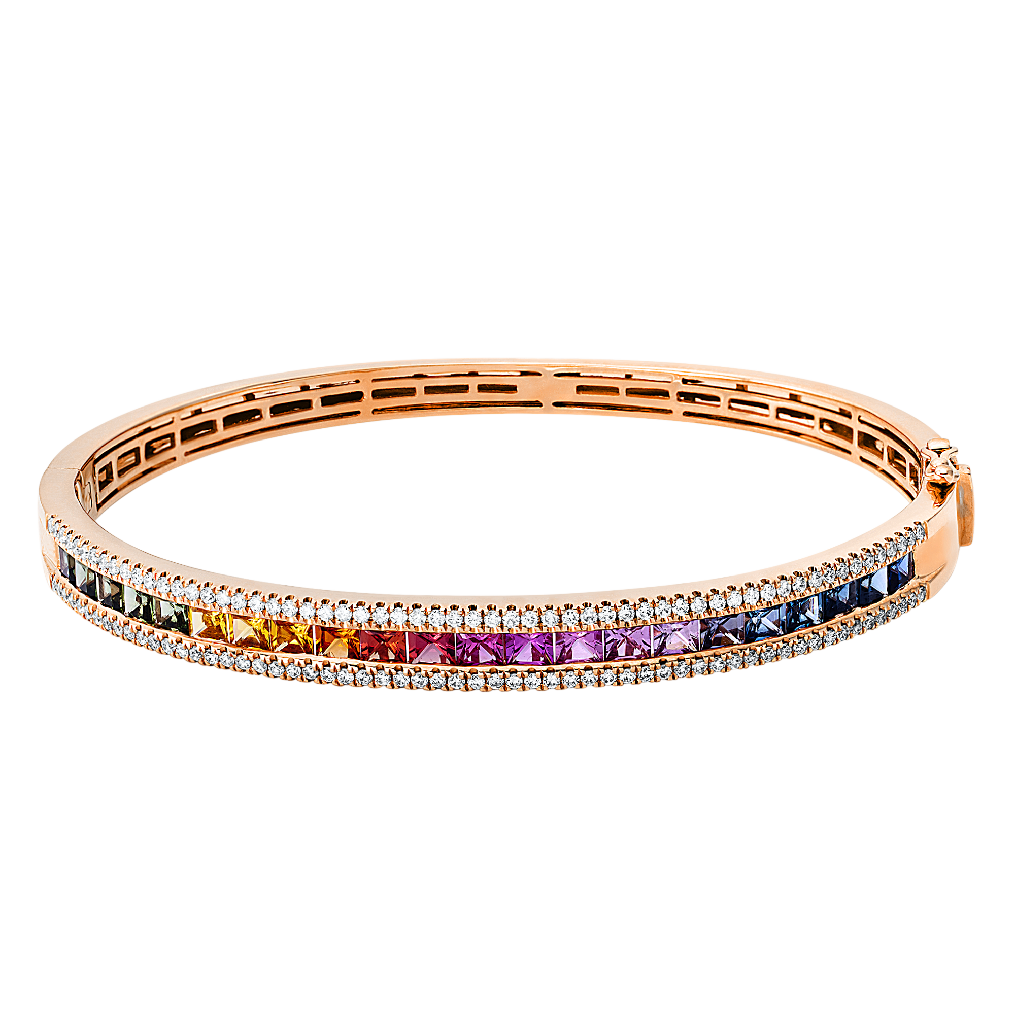 Brogle Selection sapphire bangle Rainbow Brogle Selection sapphire bangle Rainbow