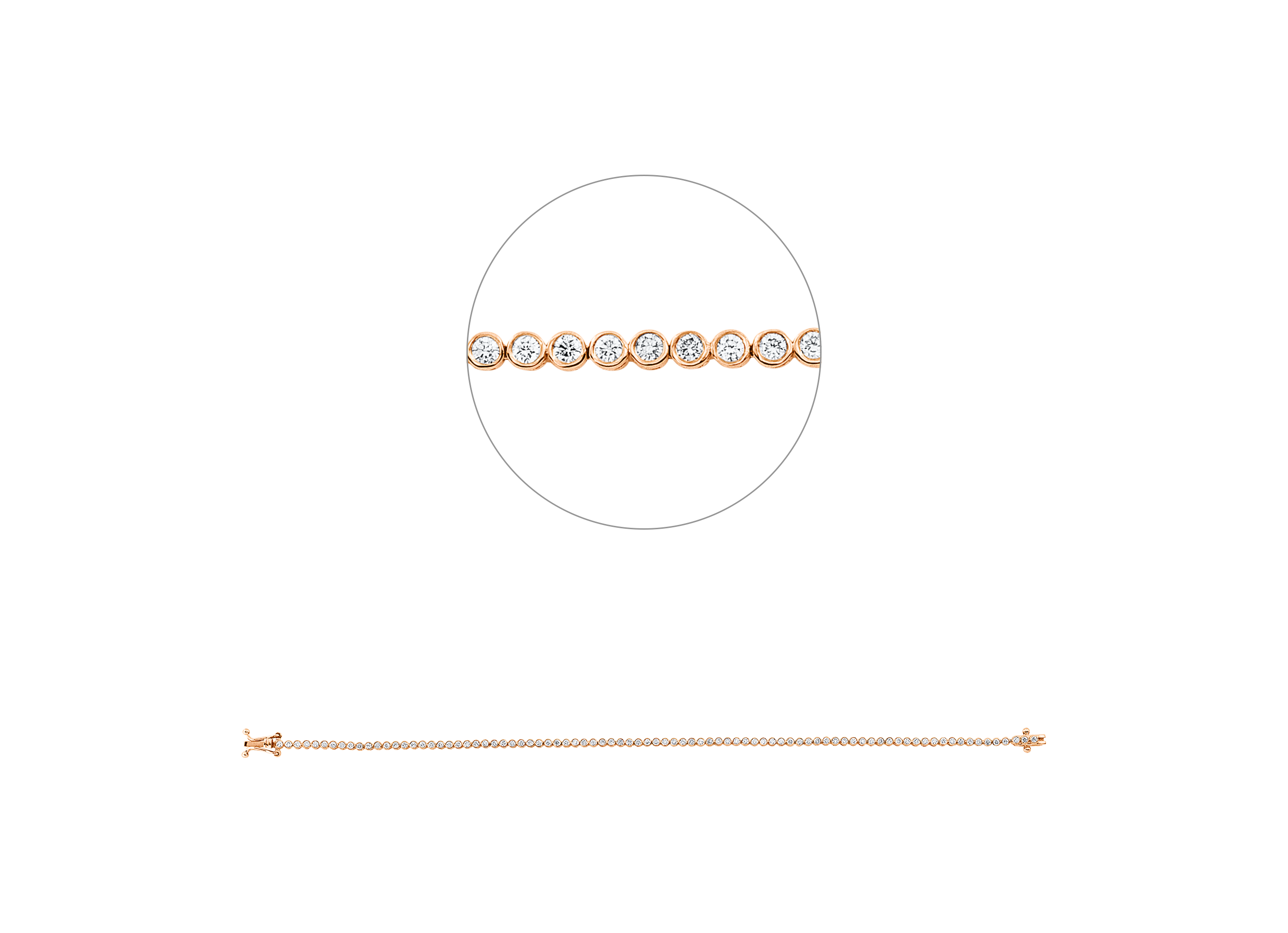 Brogle Classic diamond bracelet