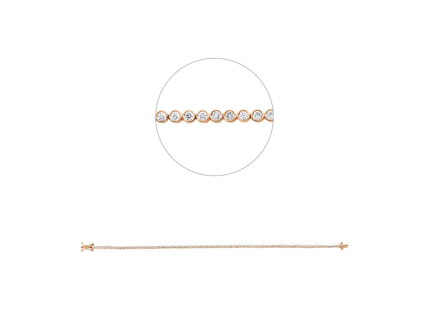 Brogle Classic diamond bracelet Brogle Classic diamond bracelet