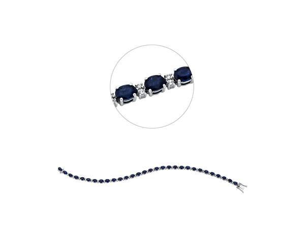 Brogle Selection Saphirarmband Brogle Selection Saphirarmband