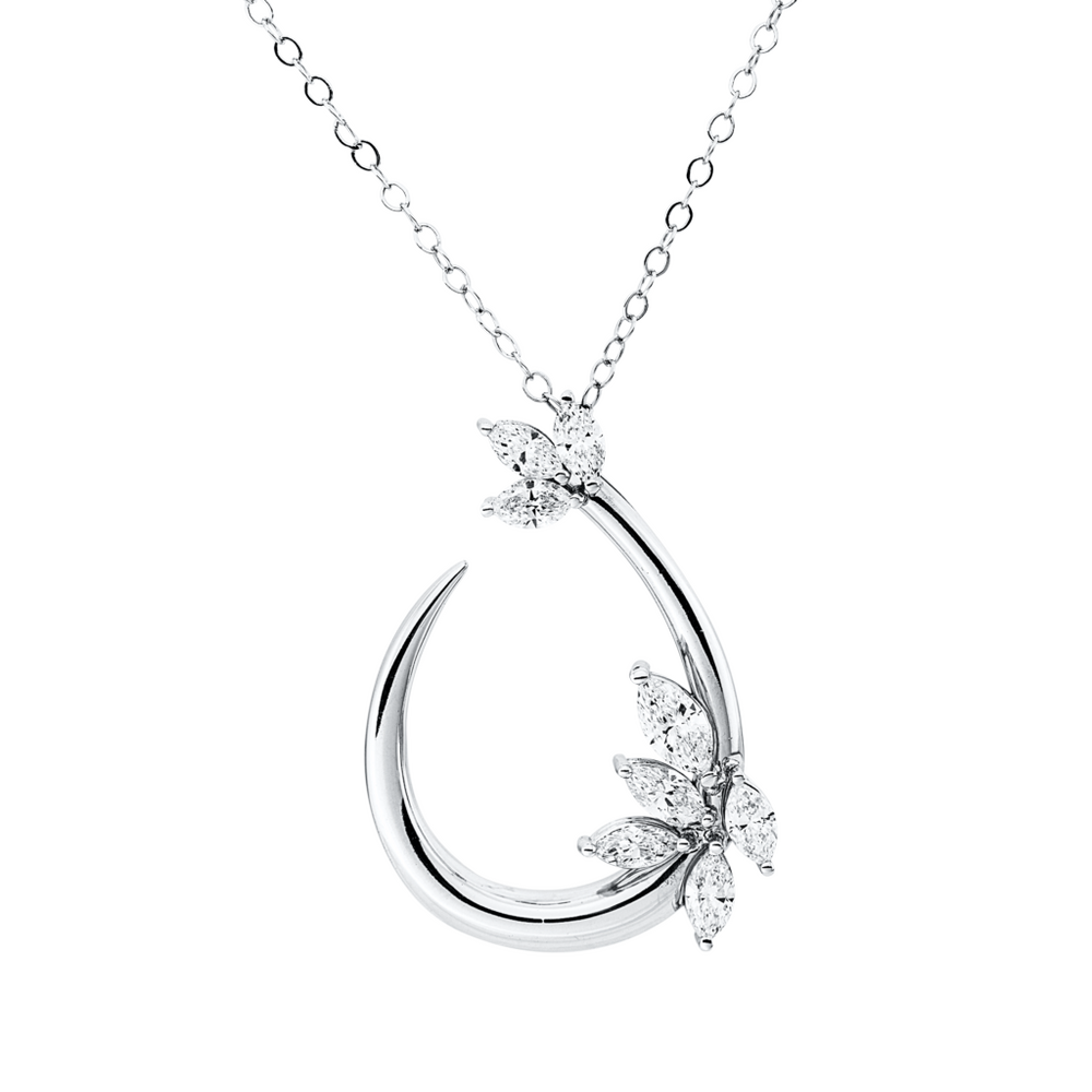 Brogle Selection necklace with diamond pendant