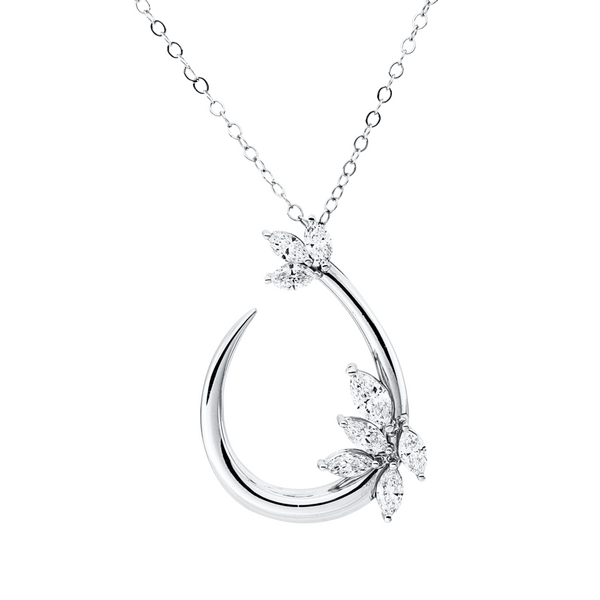 Brogle Selection Kette mit Diamantanhänger Brogle Selection Kette mit Diamantanhänger