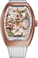 Franck Muller Vanguard Rose Skeleton 42.3 x 32mm