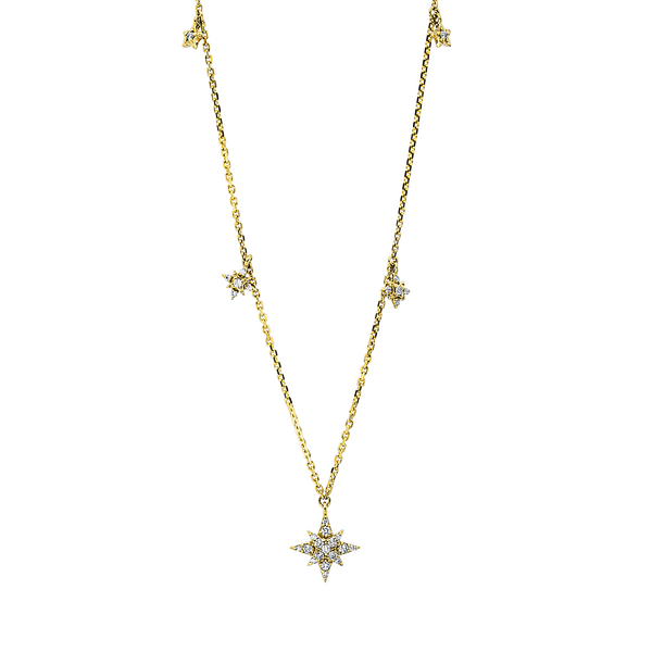 Brogle Classic necklace with diamond pendant Brogle Classic necklace with diamond pendant