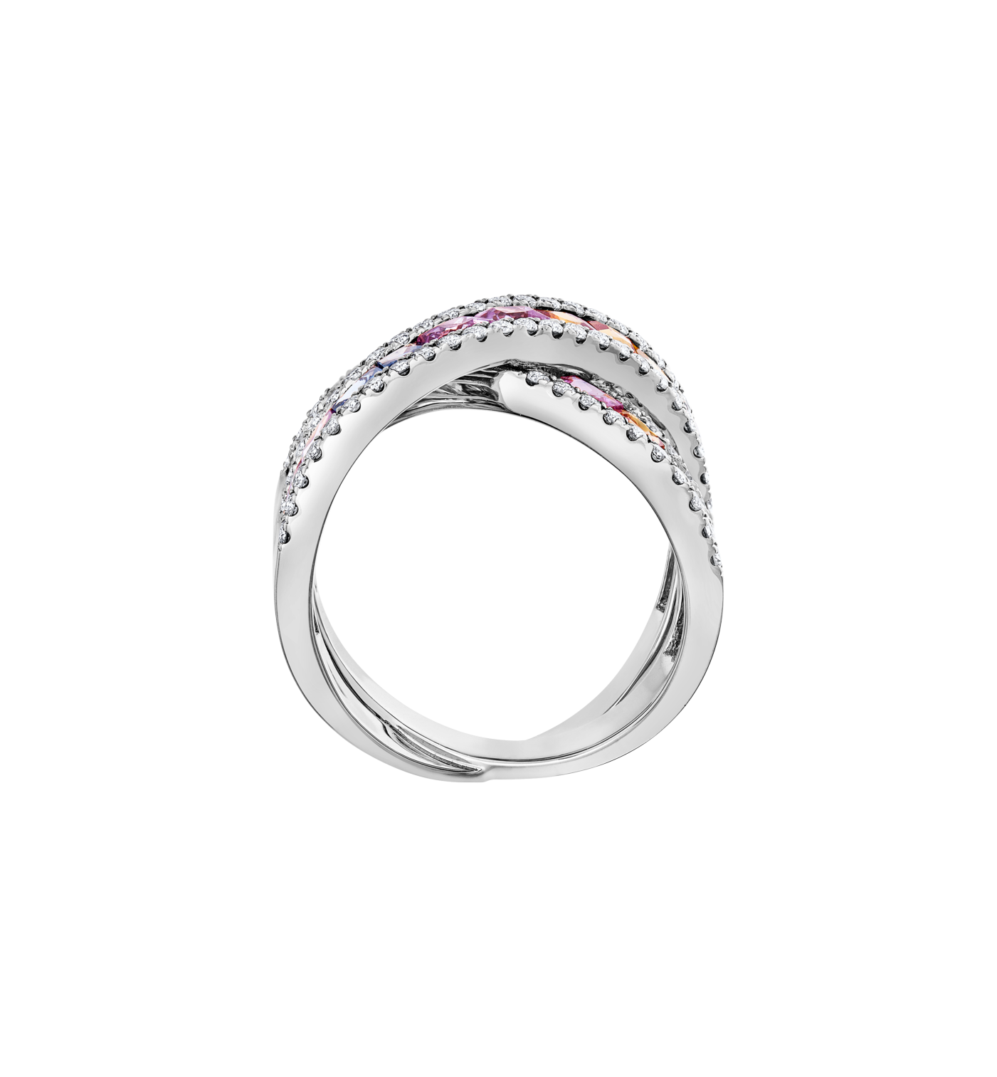 Brogle Selection sapphire ring Rainbow Brogle Selection sapphire ring Rainbow