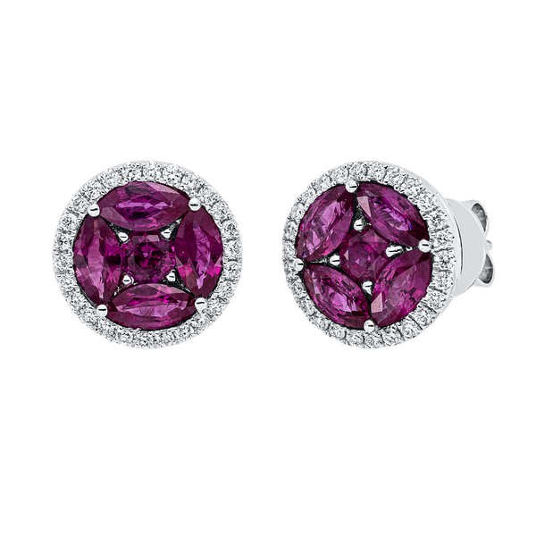 Brogle Selection Royal Stud Earrings