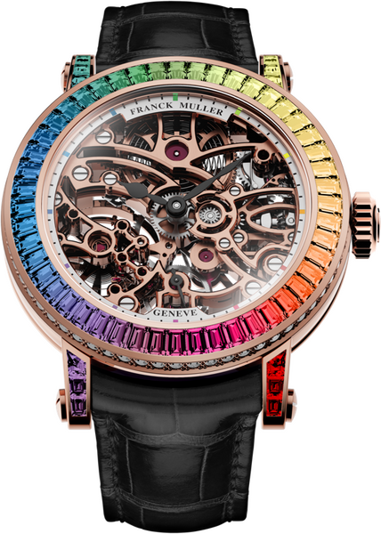 Franck Muller Round Skeleton Baguette 30.5 x 36.5mm Franck Muller Round Skeleton Baguette 30.5 x 36.5mm