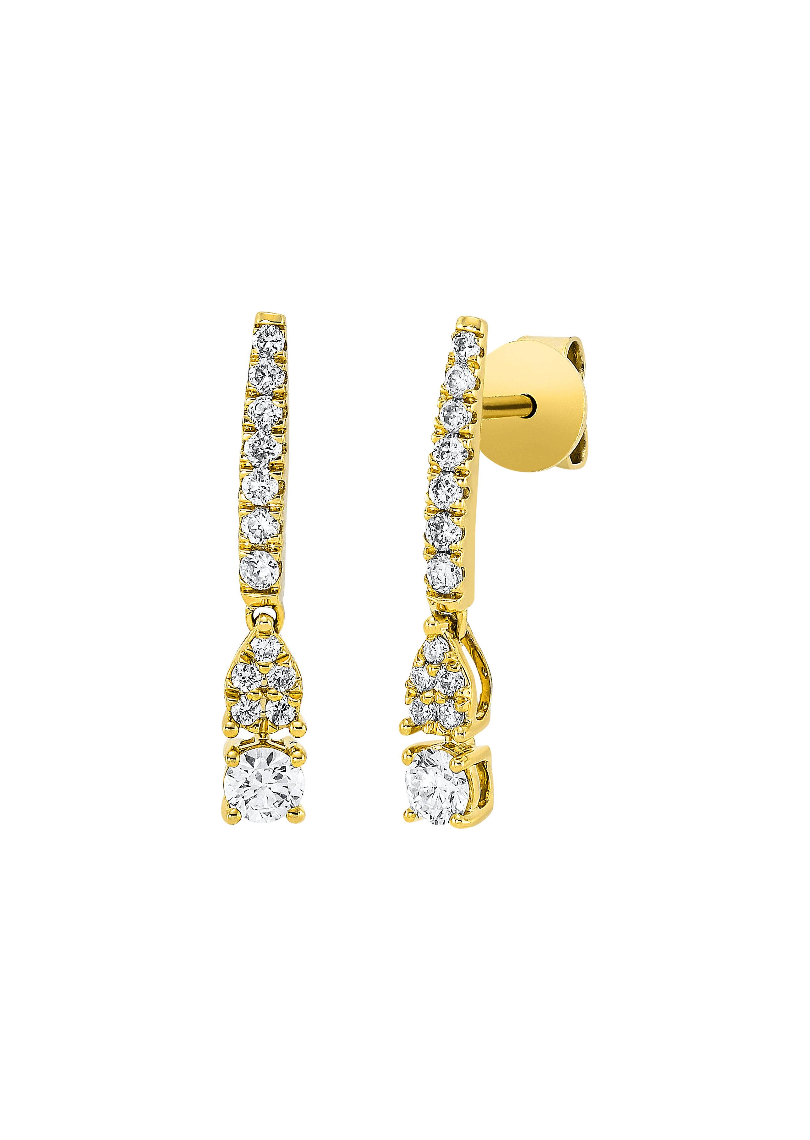 Brogle Classic diamond earrings