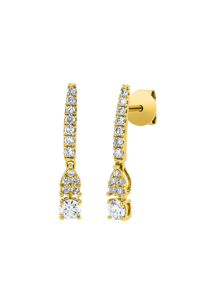 Brogle Classic diamond earrings Brogle Classic diamond earrings
