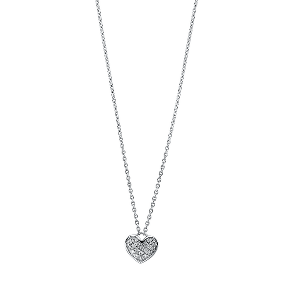 Brogle Classic Kette mit Diamantherz