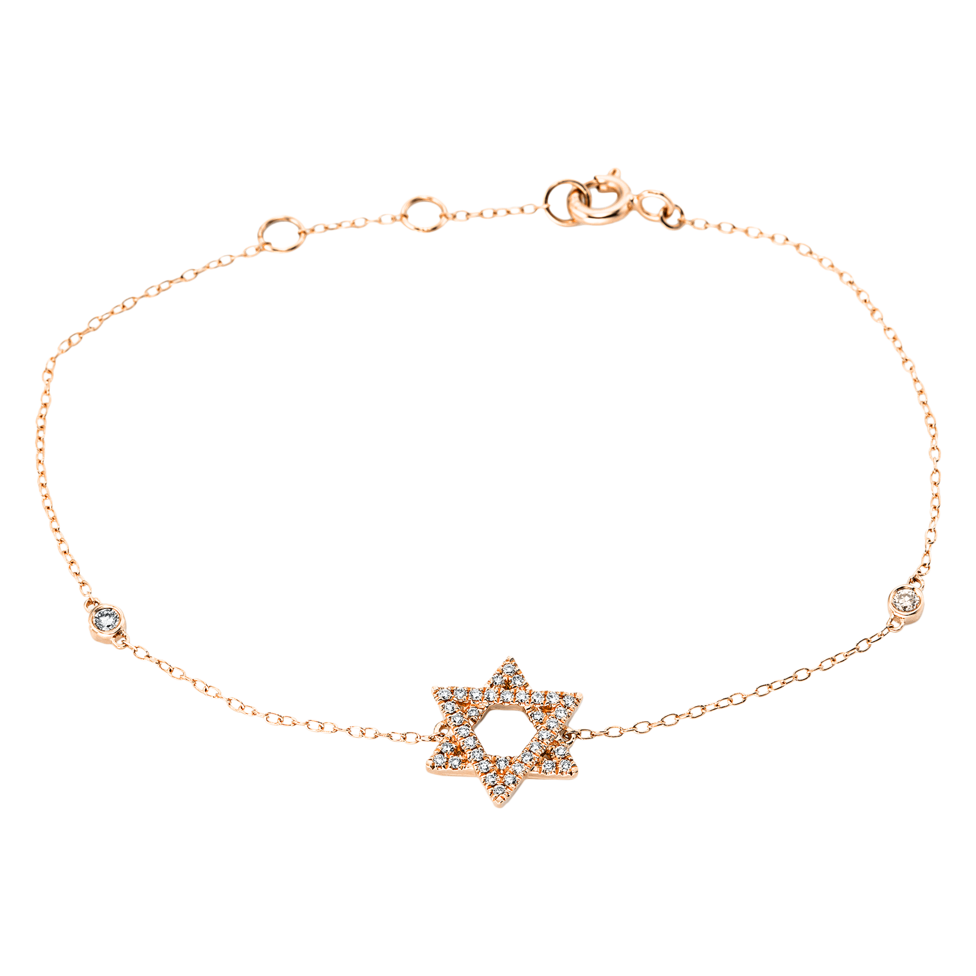 Brogle Classic David Stern Armband mit Diamanten Brogle Classic David Stern Armband mit Diamanten