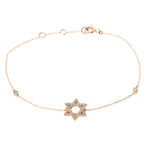 Brogle Classic David Stern Armband mit Diamanten Brogle Classic David Stern Armband mit Diamanten