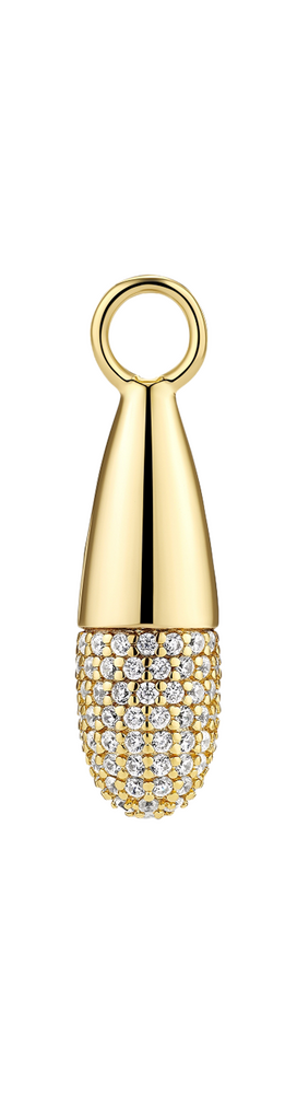 18 Karat vergoldetes Silber