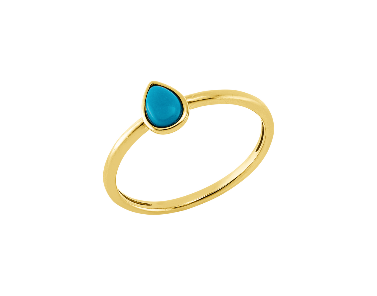 Brogle Classic turquoise ring