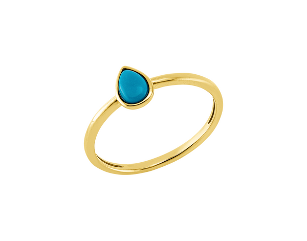 Brogle Classic turquoise ring