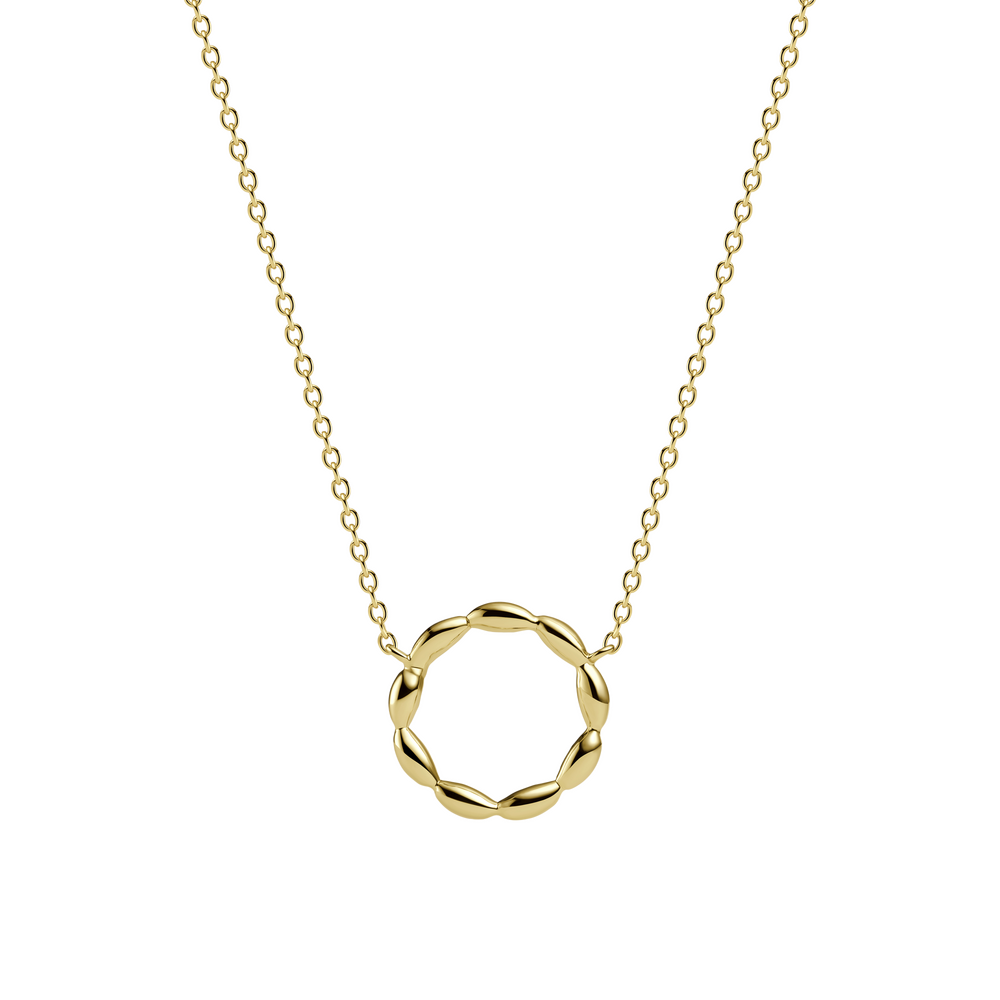 18 carat gold plated silver