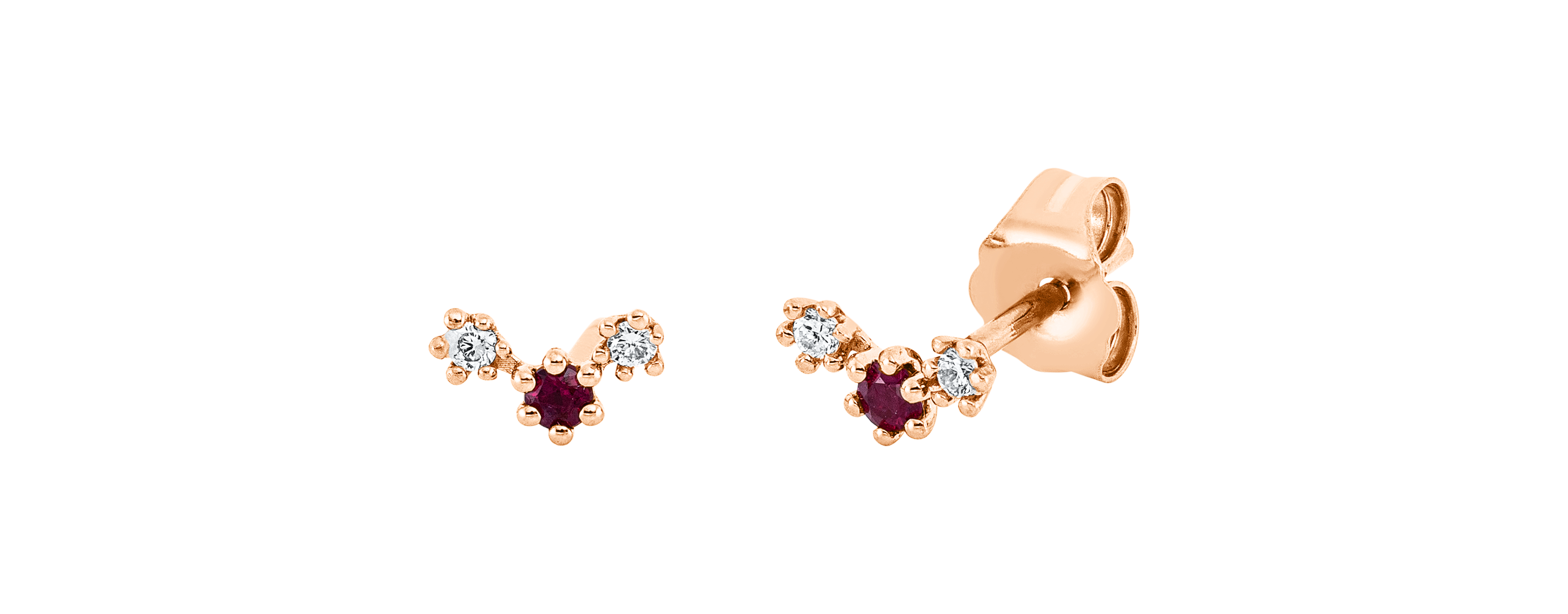 Brogle Classic Rubinohrstecker Brogle Classic Rubinohrstecker