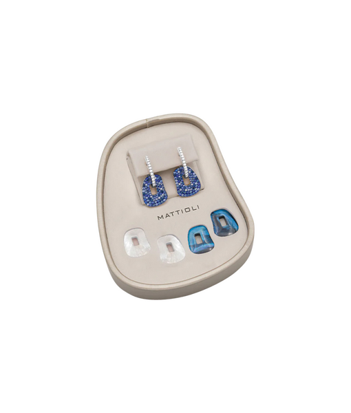 Mattioli Puzzle earring box, small with 3 pairs of puzzles Mattioli Puzzle earring box, small with 3 pairs of puzzles