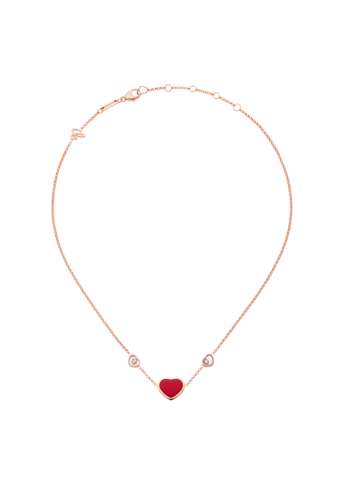 Chopard Happy Hearts Halskette mit Anhänger