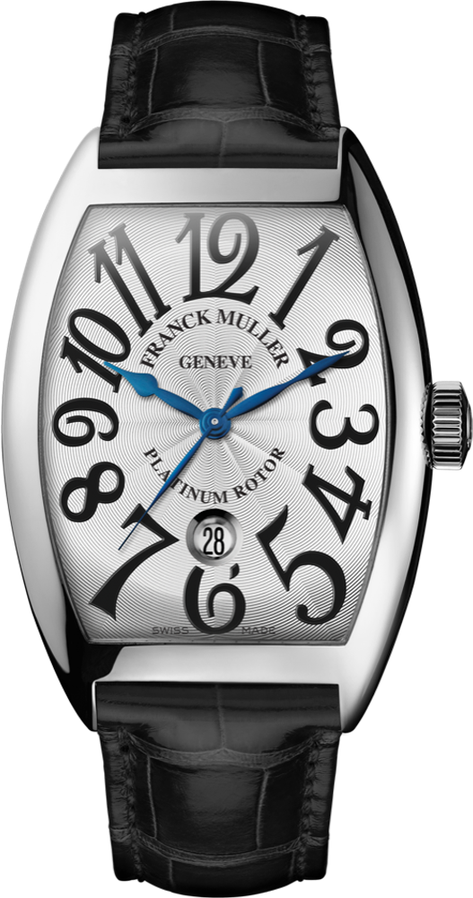 Franck Muller Cintrée Curvex Automatik Datum 48,8 x 35,4mm