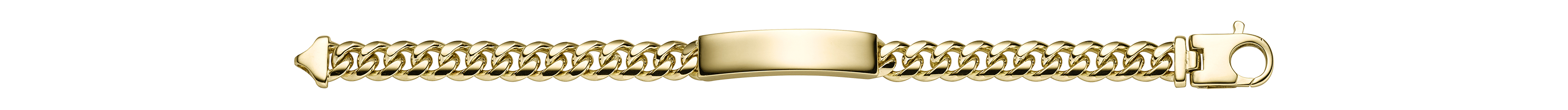 Brogle Selection Essentials engraved bracelet 750 9.5mm
