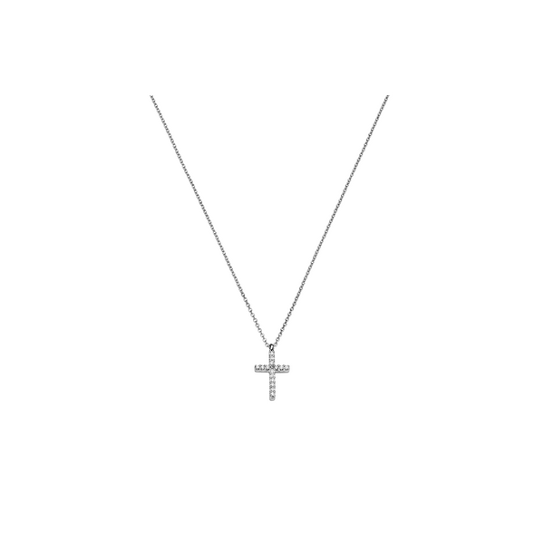 Brogle Classic necklace with diamond cross Brogle Classic necklace with diamond cross