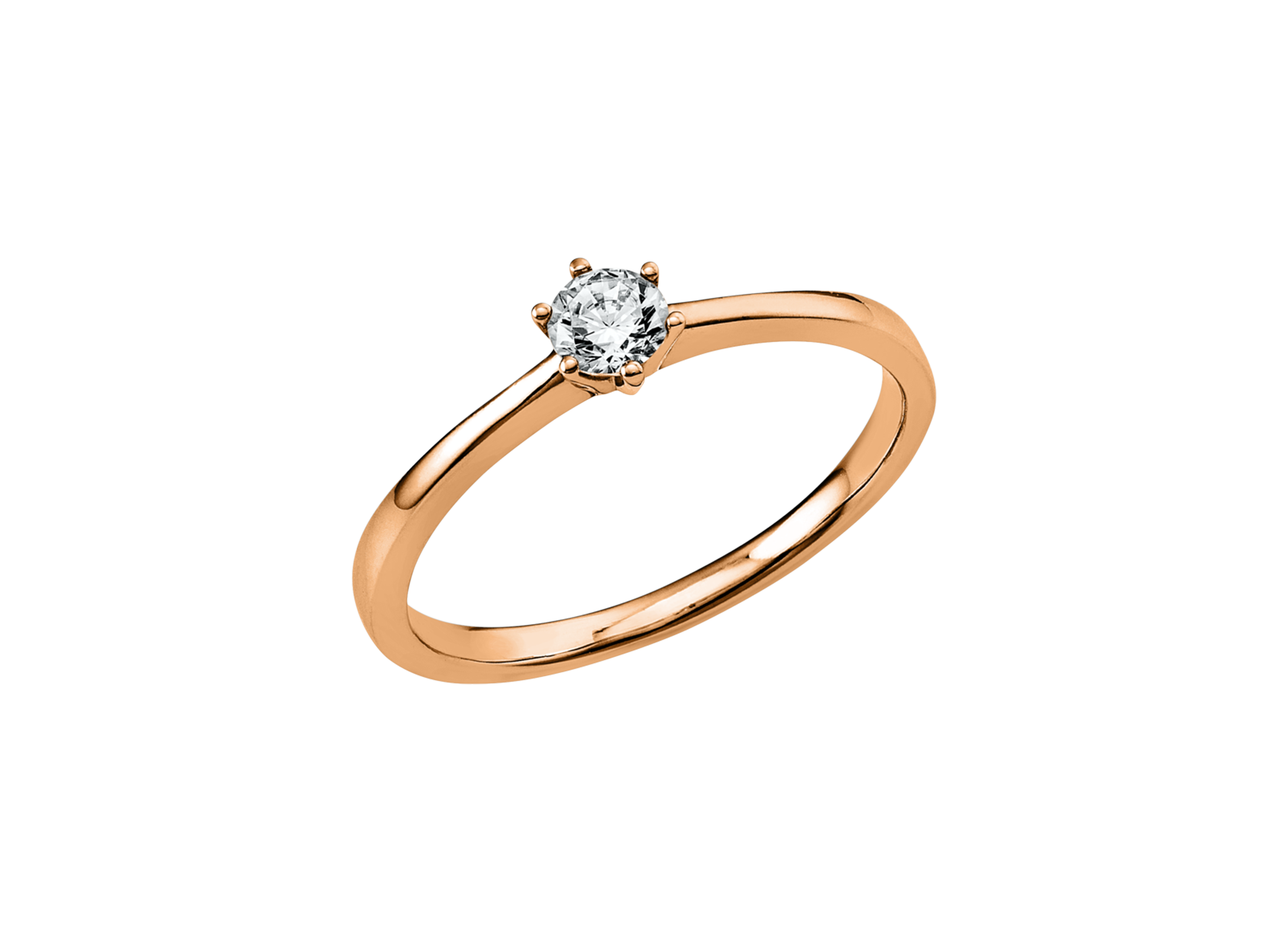 Brogle Selection solitaire ring Luisa up to 0.25 carat Brogle Selection solitaire ring Luisa up to 0.25 carat