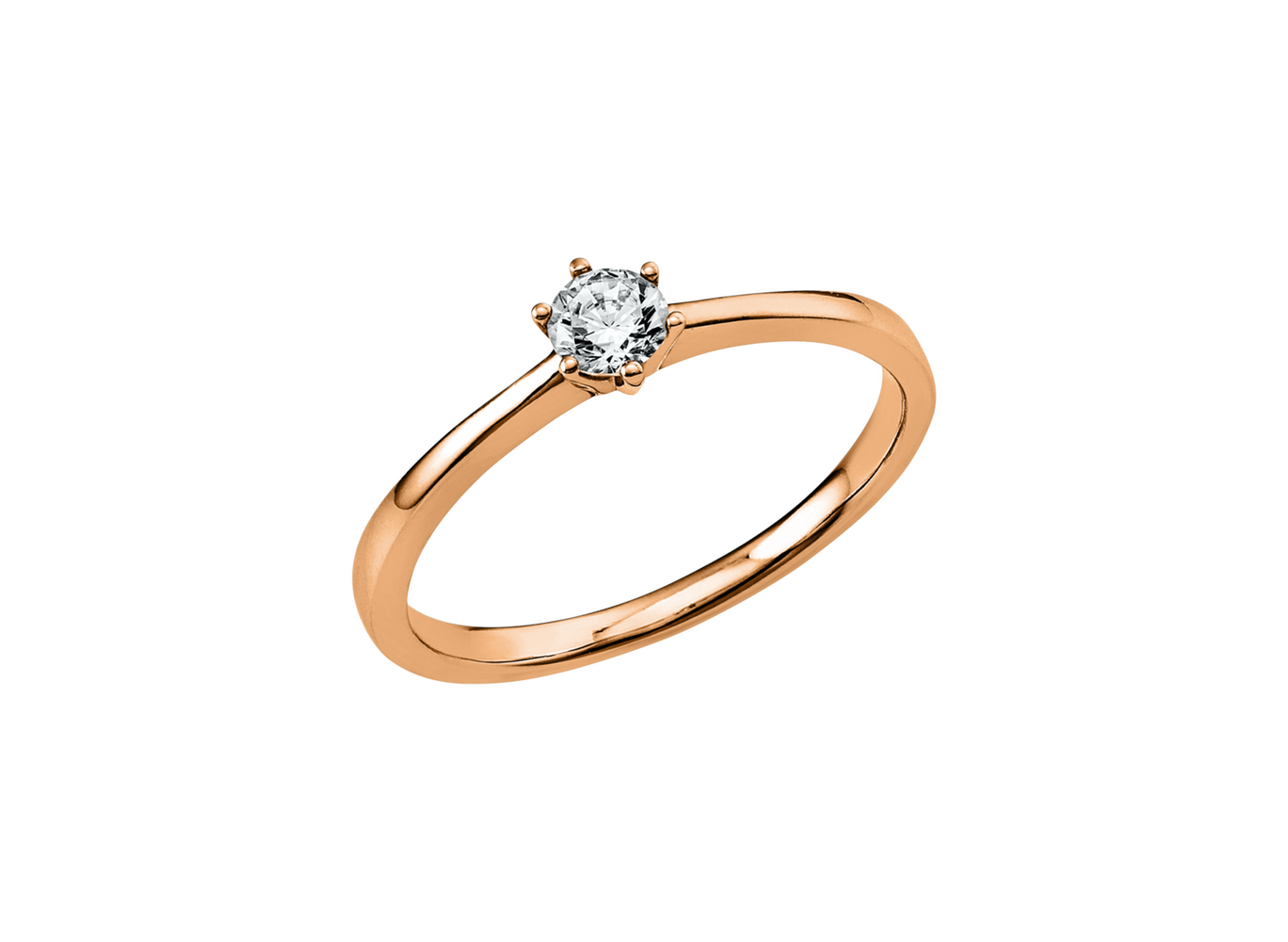Brogle Selection solitaire ring Luisa up to 0.25 carat Brogle Selection solitaire ring Luisa up to 0.25 carat