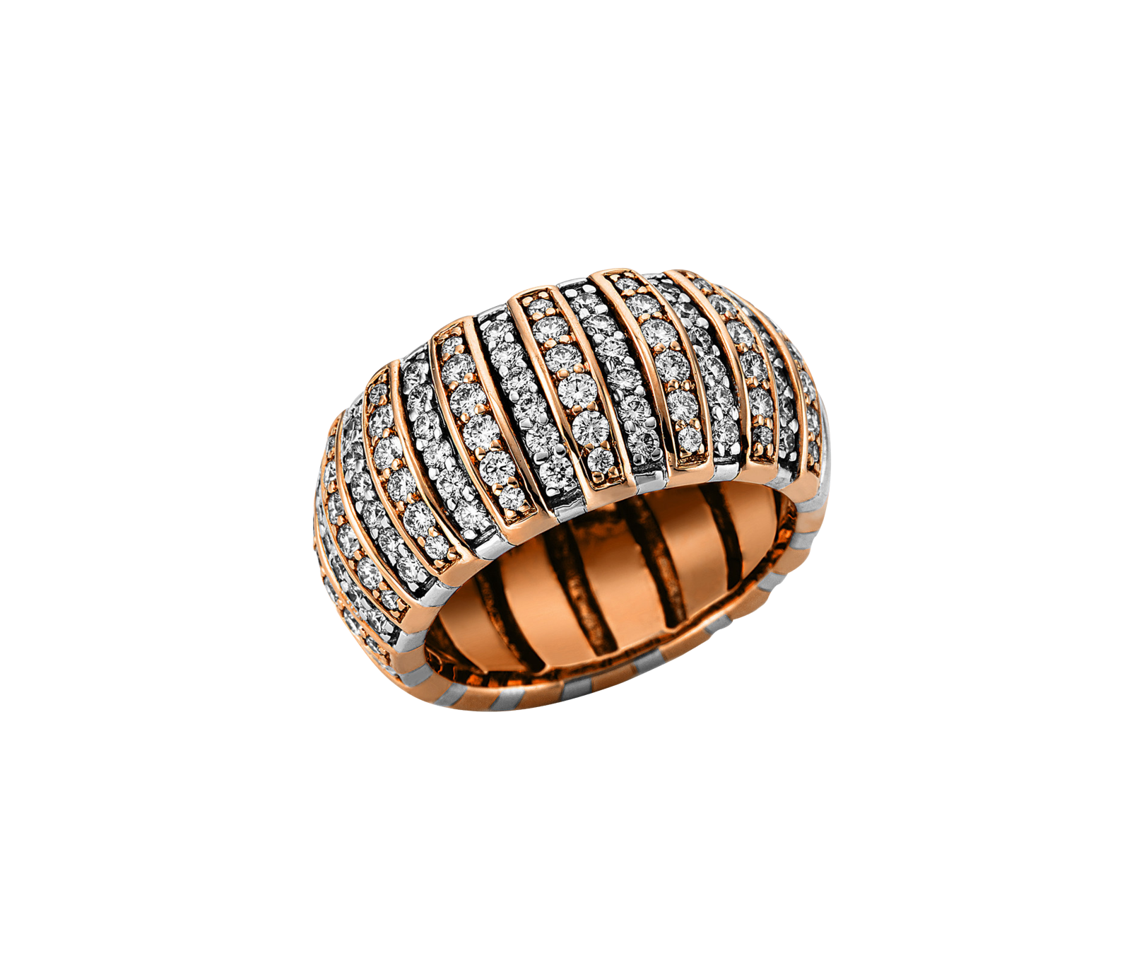 Brogle Selection Bicolor diamond ring Brogle Selection Bicolor diamond ring