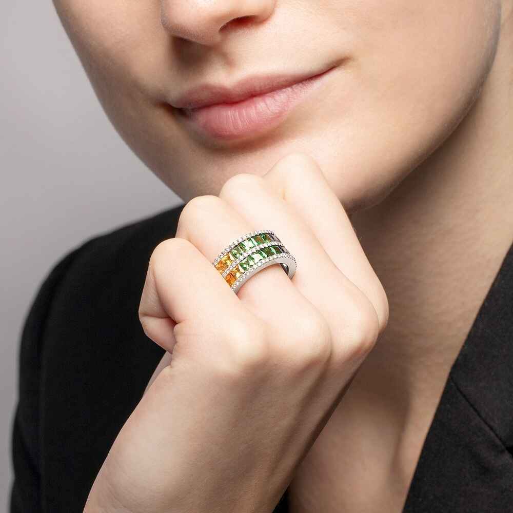 Brogle Selection sapphire ring Rainbow