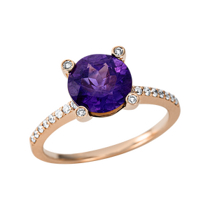 Brogle Selection Felicity amethyst ring