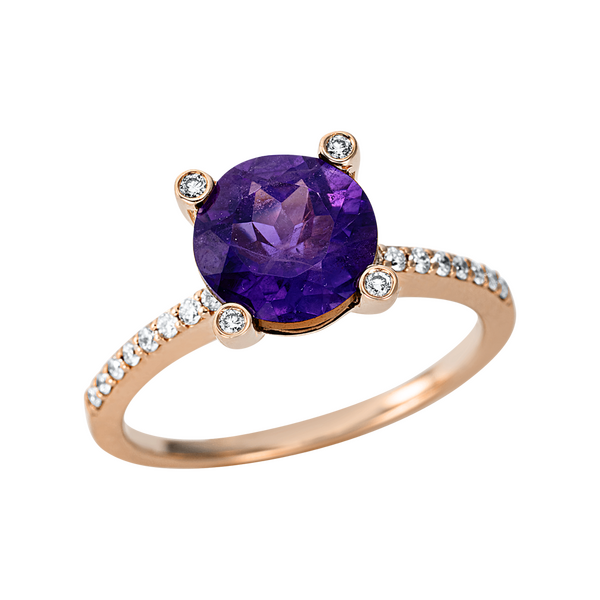 Brogle Selection Felicity amethyst ring