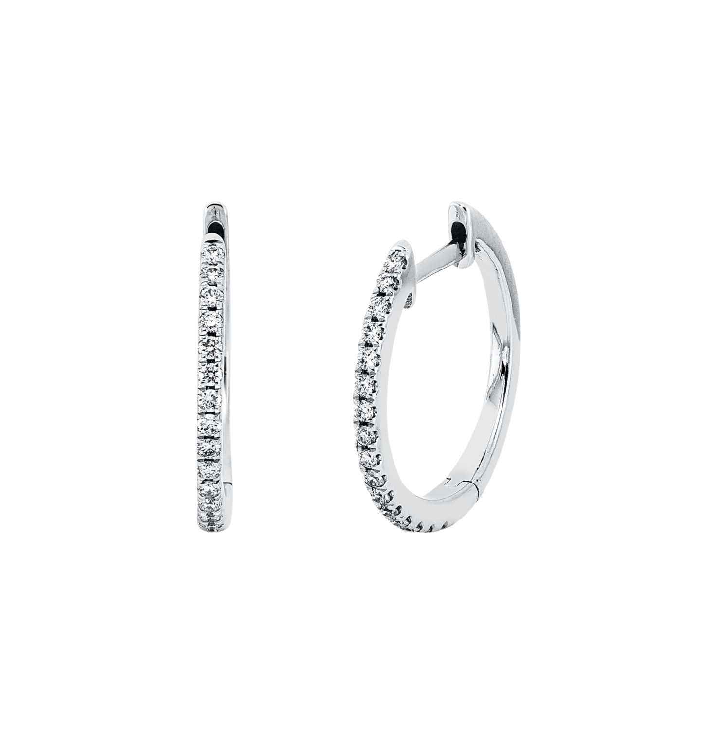 Brogle Classic Diamantcreolen Brogle Classic Diamantcreolen