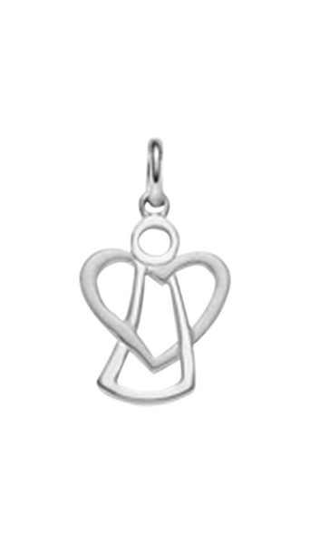 Brogle Classic angel pendant in gold