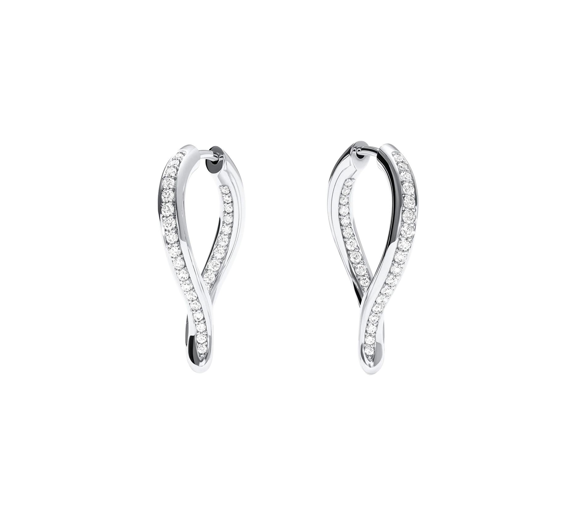 Tamara Comolli Signature Hoop Twisted Drop Earrings Tamara Comolli Signature Hoop Twisted Drop Earrings