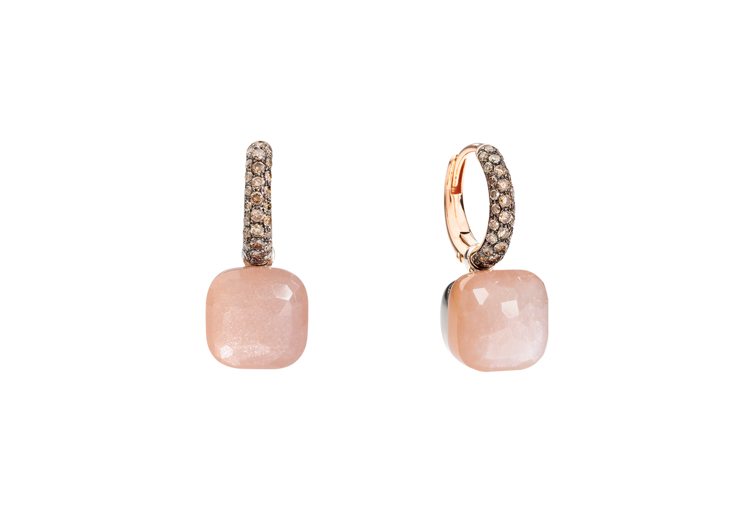 Pomellato Nudo moonstone earrings Pomellato Nudo moonstone earrings