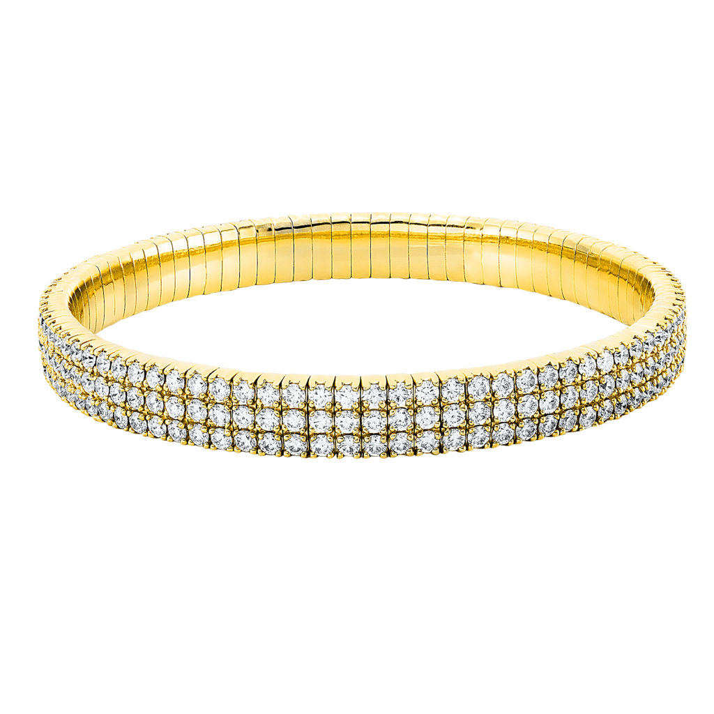 Brogle Selection flexible tennis bracelet Brogle Selection flexible tennis bracelet