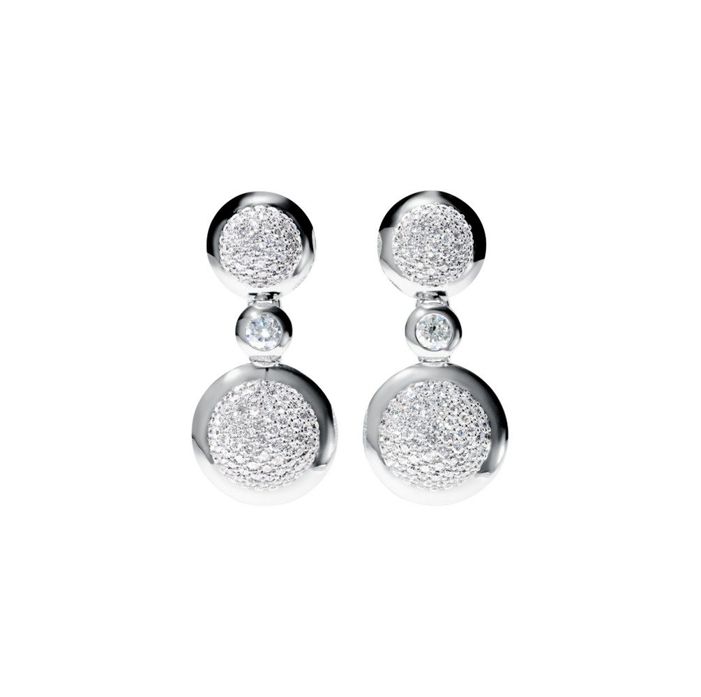 Tamara Comolli BOUTON 2 Cabochons Diamond Pavé / Classic Tamara Comolli BOUTON 2 Cabochons Diamond Pavé / Classic