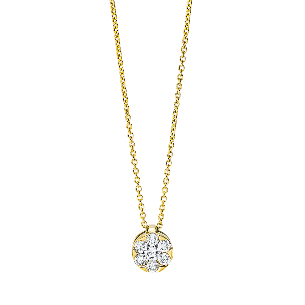 Brogle Classic Kette mit Diamantanhänger