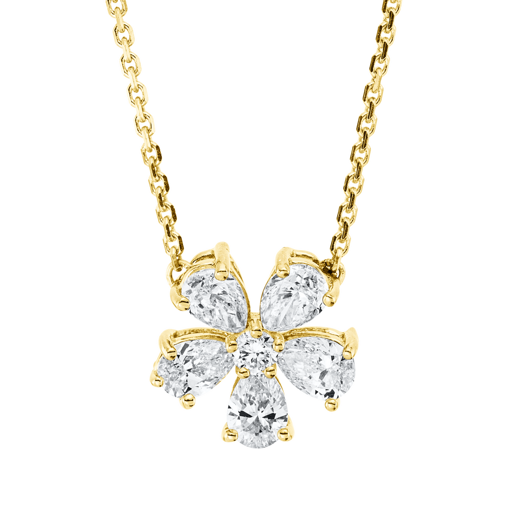 Brogle Classic necklace with diamond pendant Brogle Classic necklace with diamond pendant