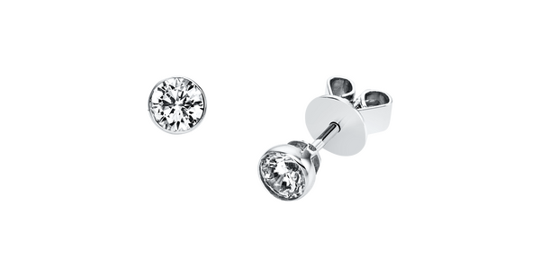 Brogle solitaire ear studs Sophie up to 0.5 carat Brogle solitaire ear studs Sophie up to 0.5 carat