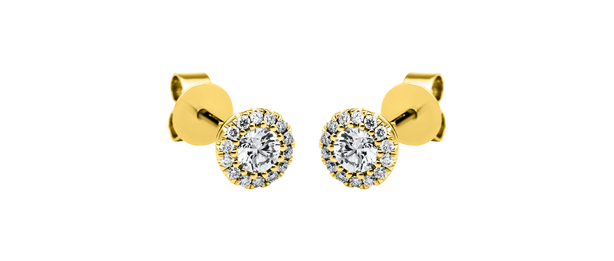 Brogle Classic diamond stud earrings Brogle Classic diamond stud earrings