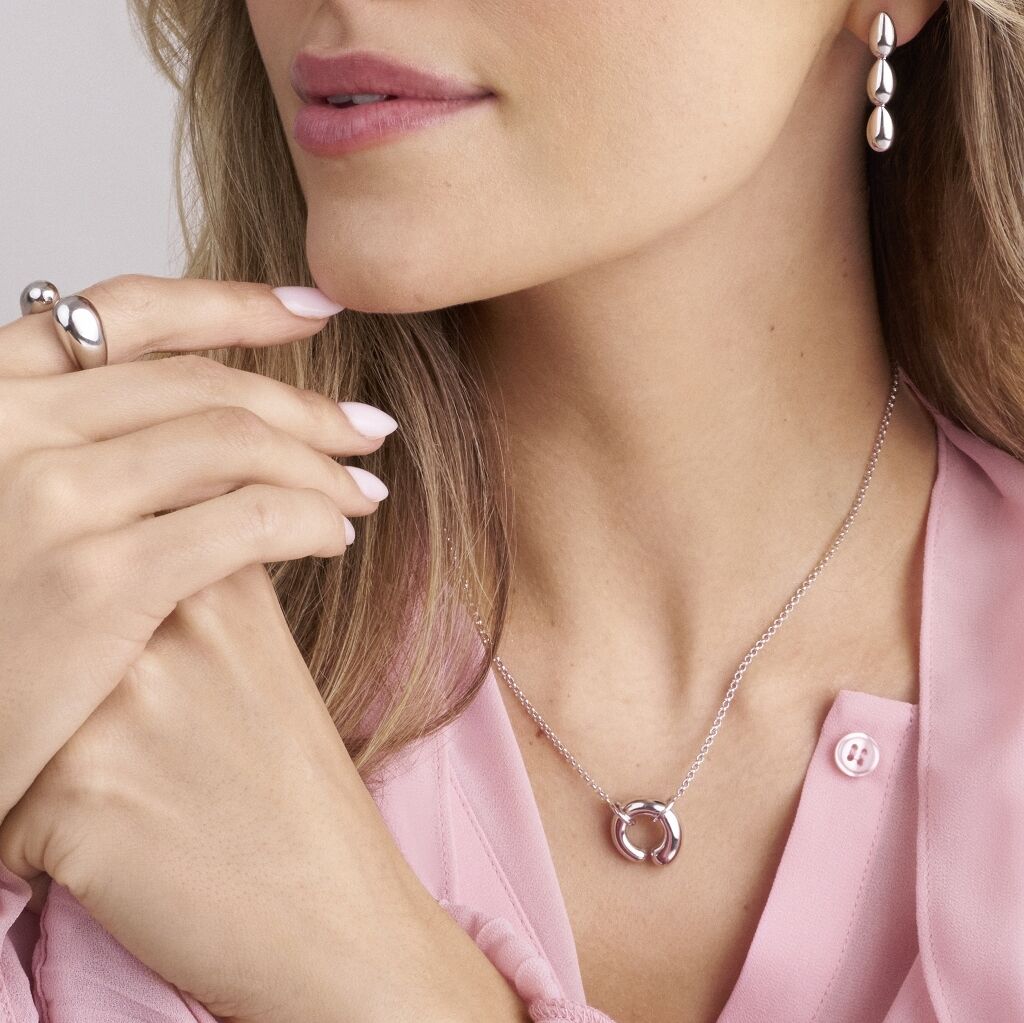 SIF Jakobs Goccia Circolo Pianura Halskette SIF Jakobs Goccia Circolo Pianura Halskette