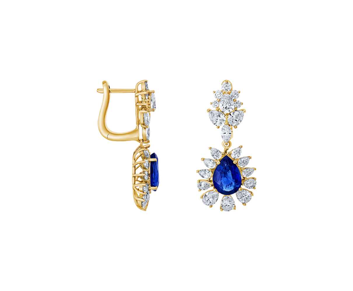 Brogle Selection Saphirohrhänger Brogle Selection Saphirohrhänger