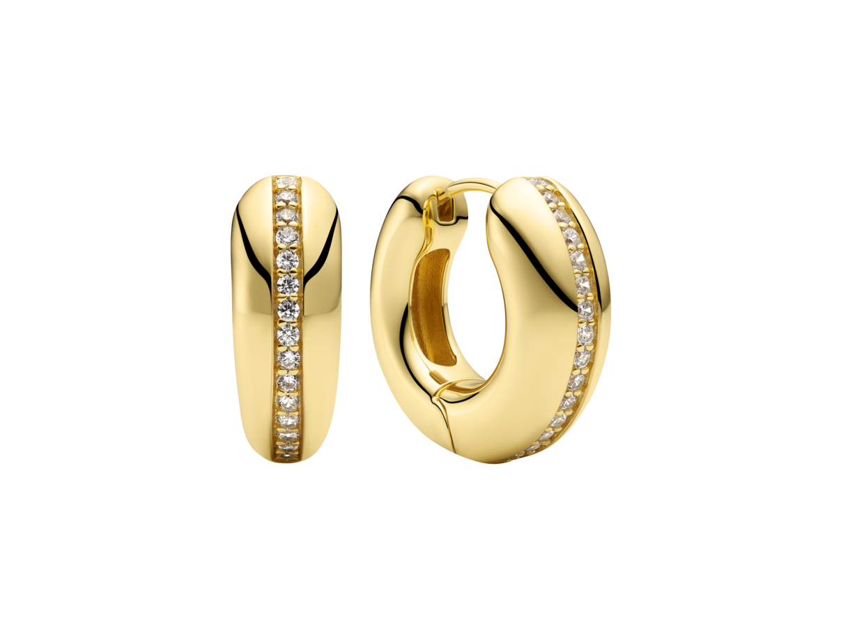 18 Karat vergoldetes Silber