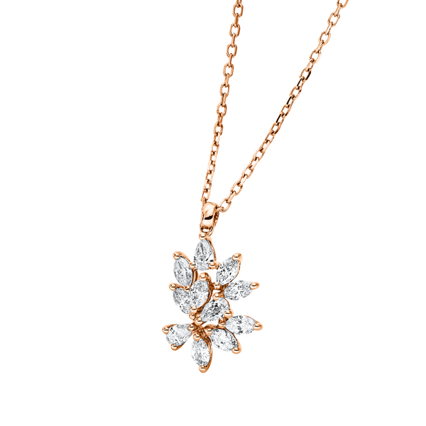 Brogle Classic necklace with diamond pendant