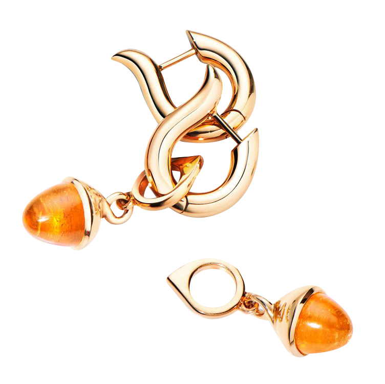 Tamara Comolli Mikado Flamenco Mandarin-Granat Anhänger Tamara Comolli Mikado Flamenco Mandarin-Granat Anhänger